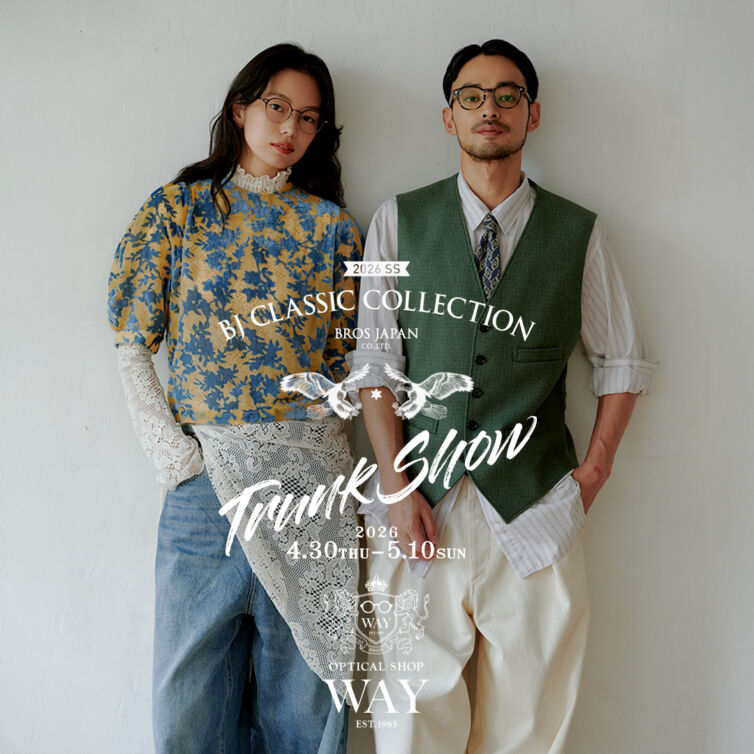 BJ CLASSIC COLLECTION 2026SSトンランクショー