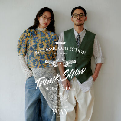 BJ CLASSIC COLLECTION 2026SSトンランクショー